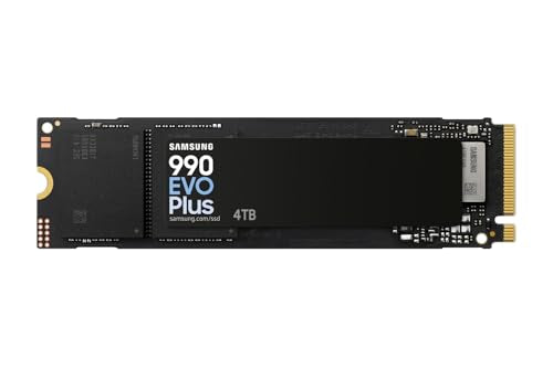 Samsung 990 EVO Plus SSD 4TB M.2 NVMe 7,250/6,300MB/s PCi Ex 4.0/5.0 - Disponibile in 2-4 giorni lavorativi Samsung