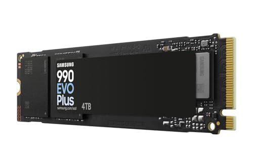 Samsung 990 EVO Plus SSD 4TB M.2 NVMe 7,250/6,300MB/s PCi Ex 4.0/5.0 - Disponibile in 2-4 giorni lavorativi Samsung