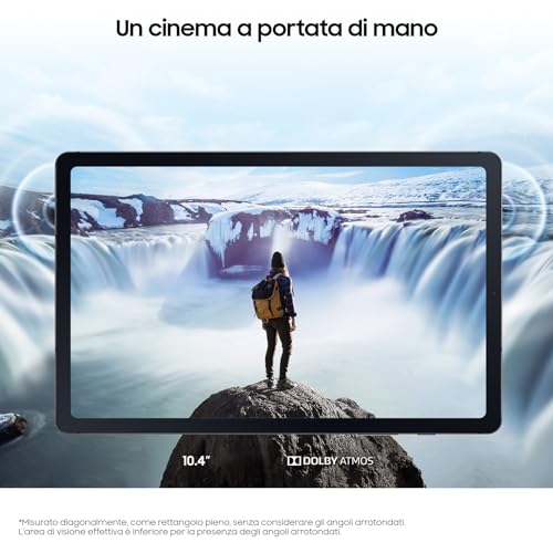 Samsung Galaxy Tab S6 Lite 128GB 10.4" Wi-Fi Android Grey - Disponibile in 2-4 giorni lavorativi Samsung