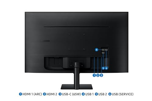 Samsung Smart Monitor M7 M70D 32" VA 60Hz 4K 4ms Multimediale SmartThings Hub USB 2*HDMI - Disponibile in 2-4 giorni lavorativi Samsung