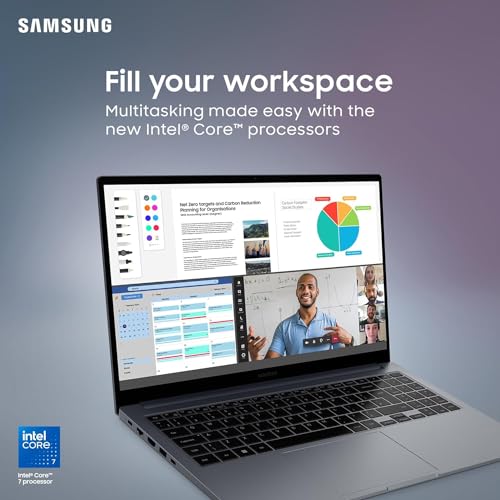 Samsung Galaxy Book4 Intel Core 7 150U 16GB NVIDIA MX570 1TB 15.6" Full HD Win 11 Pro - Disponibile in 2-4 giorni lavorativi Samsung