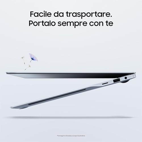 Samsung Galaxy Book4 Edge Snapdragon X Elite 16GB Qualcomm Adreno 512GB 16" WQXGA+ Windows 11 - Disponibile in 2-4 giorni lavorativi Samsung