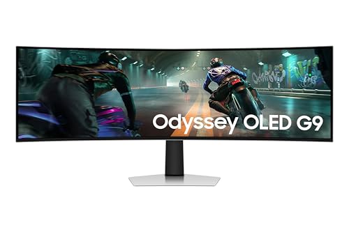 Samsung Odyssey G9 Monitor Curvo 49" OLED 144Hz DQHD 0,03ms G-SYNC Hub USB HDMI/DisplayPort - Disponibile in 2-4 giorni lavorativi Samsung