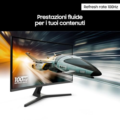 Samsung S39GD Monitor Curvo 27" VA 100Hz Full HD 4ms Multimediale HDMI/VGA - Disponibile in 2-4 giorni lavorativi Samsung