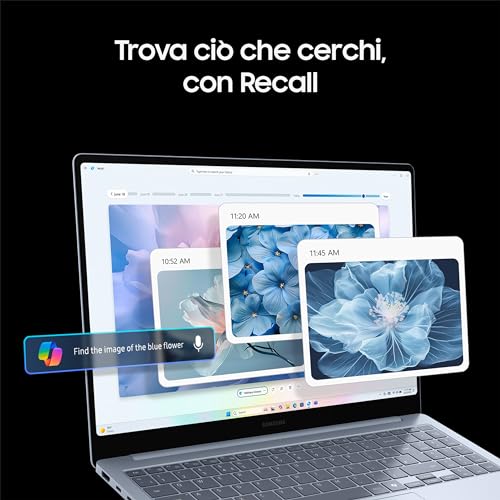 Samsung Galaxy Book4 Edge Snapdragon X Elite 16GB Qualcomm Adreno 512GB 14" WQXGA+ Windows 11 - Disponibile in 2-4 giorni lavorativi Samsung