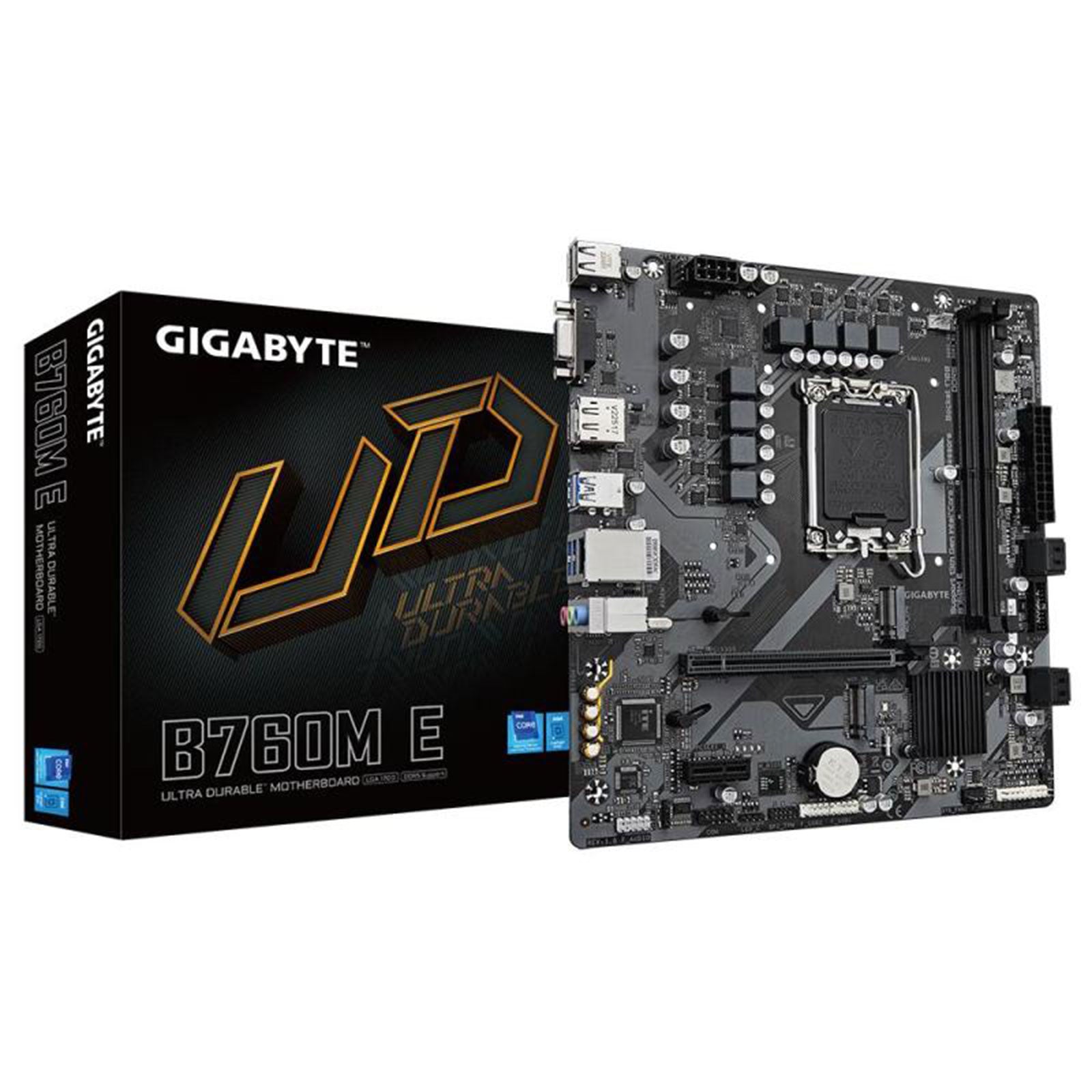Gigabyte GA-B760M E DDR5 Scheda Madre Socket Intel LGA 1700 - Disponibile in 2-4 giorni lavorativi GameSIDE&Tech