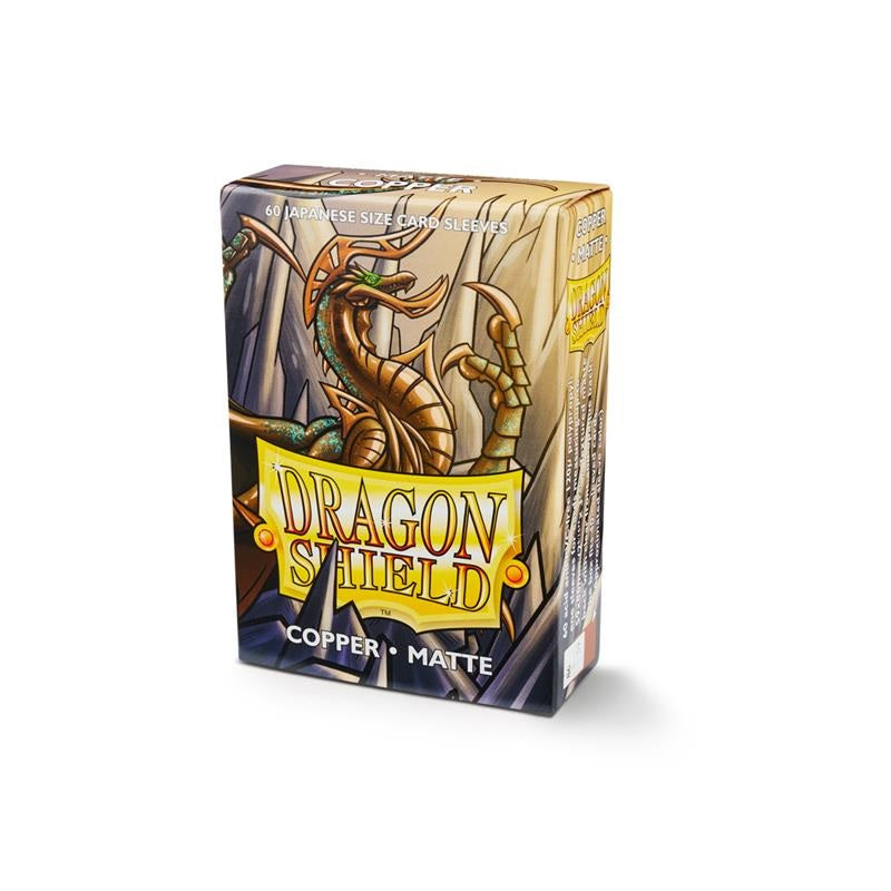 DRAGON SHIELD Small Sleeves - Japanese Matte Copper (60 Sleeves) - Disponibile in 2/3 giorni lavorativi Dragon Shield
