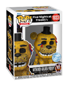 FUNKO POP Games: Five Nights At Freddy's - Withered Golden Freddy 9 cm Funko