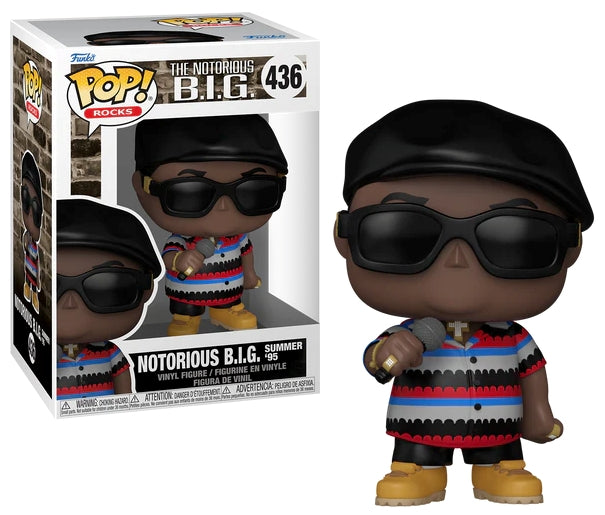 FUNKO POP Rocks: Biggie “Beat The Summer Jam” 9 cm - Disponibile in 2/3 giorni lavorativi Funko
