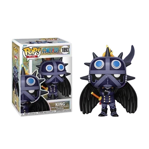 FUNKO POP Plus: One Piece- King 9 cm - Disponibile in 2/3 giorni lavorativi Funko