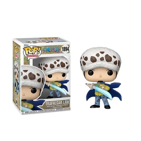 FUNKO POP Animation: One Piece- Law w/Anesthesia 9 cm - Disponibile in 2/3 giorni lavorativi Funko