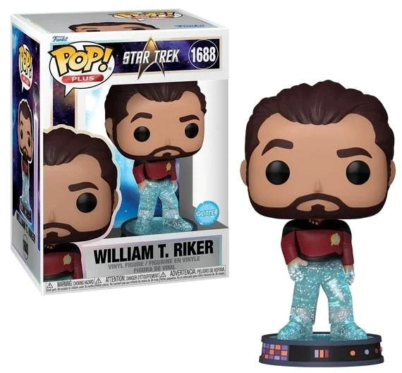 FUNKO POP Plus: Star Trek Transporter- Riker 9 cm - Disponibile in 2/3 giorni lavorativi Funko