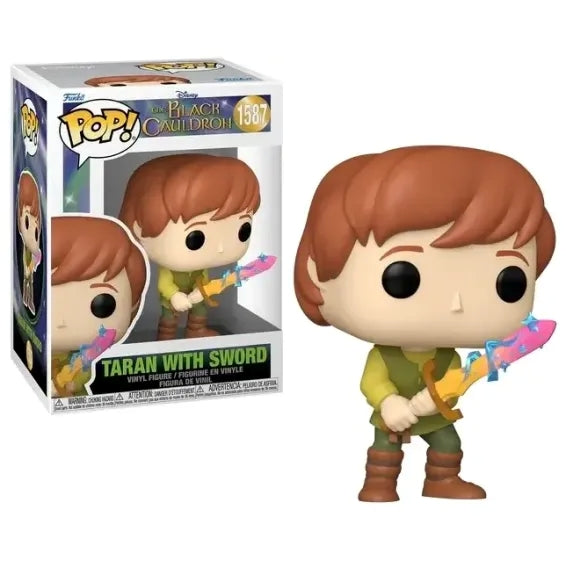 FUNKO POP Disney: Taron e la pentola magica- Taran w/Sword 9 cm - Disponibile in 2/3 giorni lavorativi Funko