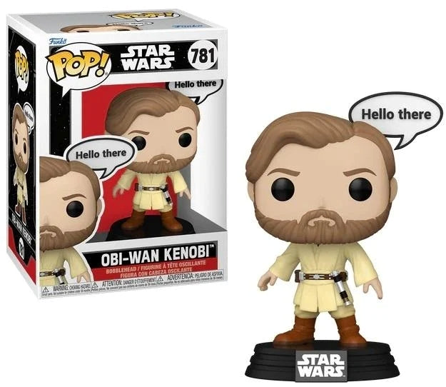 FUNKO POP Star Wars: Sayings- Obi-Wan Kenobi 9 cm - Disponibile in 2/3 giorni lavorativi Funko