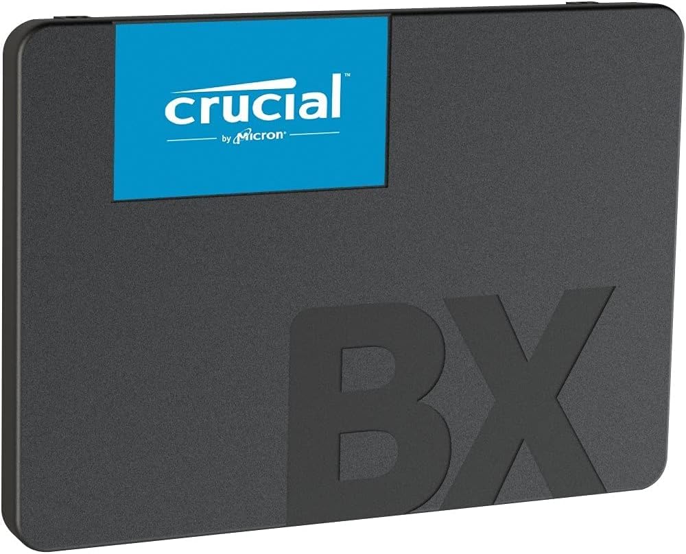 SSD CRUCIAL 500GB BX500 2.5" SATA3 READ:540MB/s-WRITE:500MB/s CT500BX500SSD1 - Disponibile in 2-4 giorni lavorativi CRUCIAL