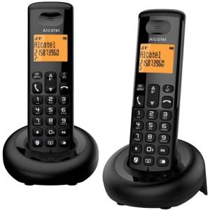 Telefono Cordless Alcatel E160 Duo Black - Disponibile in 2-3 giorni lavorativi Alcatel