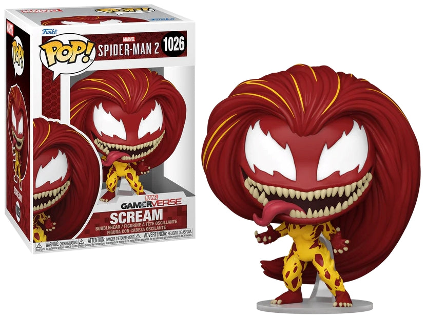 FUNKO POP Games: Spider-man 2 Video Game- SCREAM 9 cm Funko