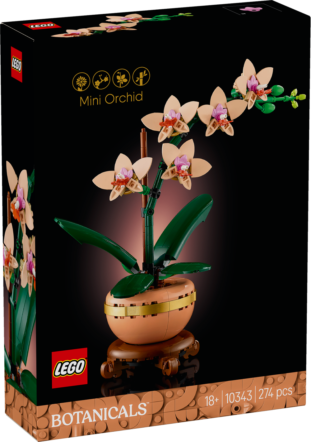 LEGO 10343 Botanicals - Mini-orchidea LEGO