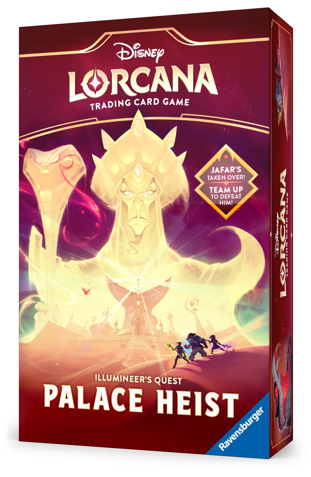 RAVENSBURGER DISNEY: LORCANA - SET 8 REIGN OF JAFAR ILLUMINEER’S QUEST: PALACE HEIST - ENG - Disponibile in 2/3 giorni lavorativi Ravensburger TCG