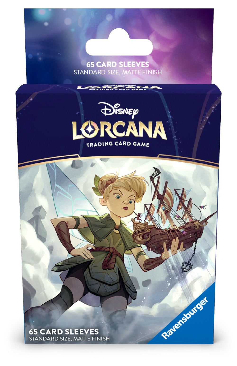 RAVENSBURGER Disney: Lorcana - Set 8 Il Regno di Jafar - 65 Buste Protettive - Tinker Bell - Giant Fairy - Disponibile in 2/3 giorni lavorativi Ravensburger TCG