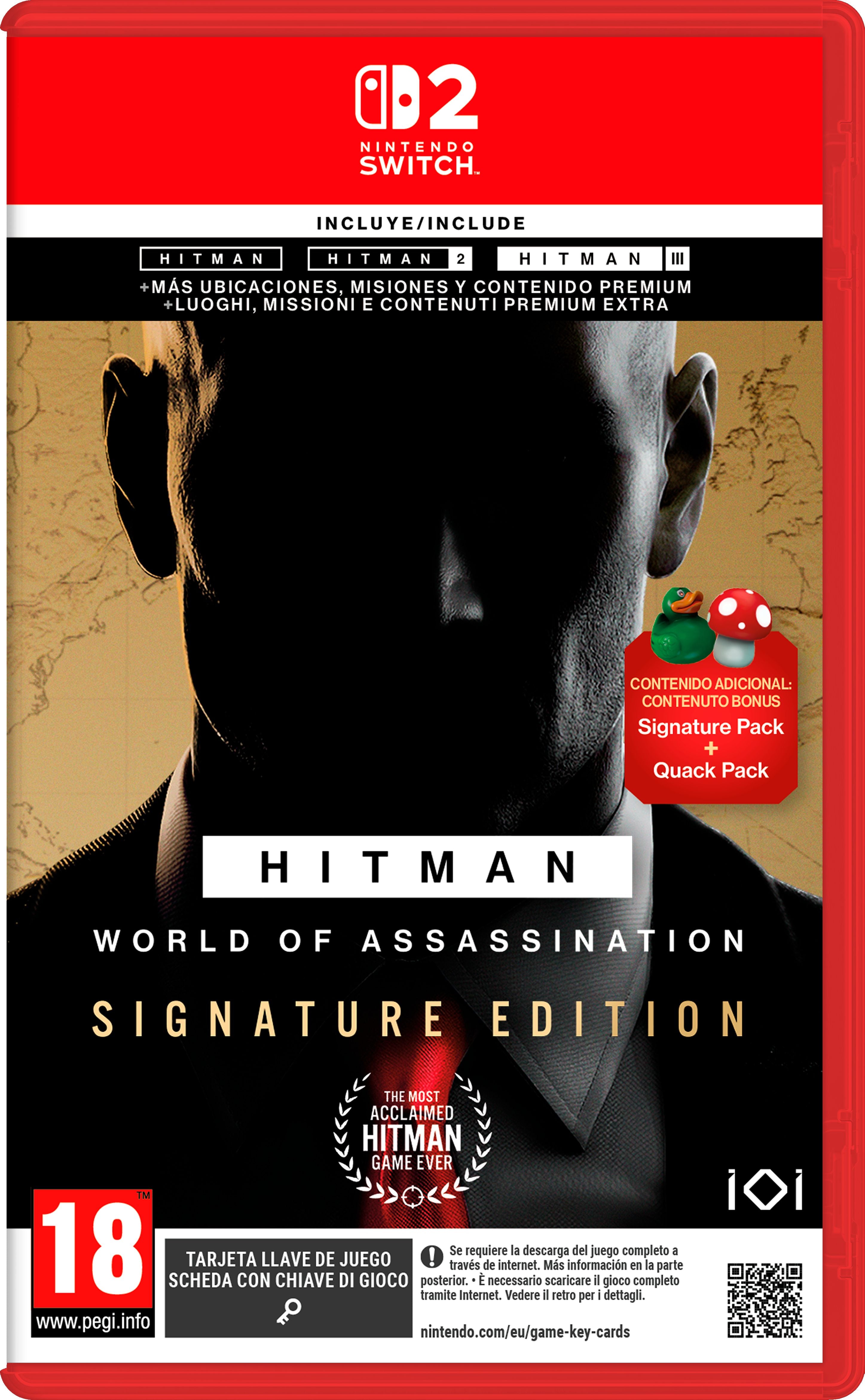 Hitman World of Assassination Signature Edition Plaion