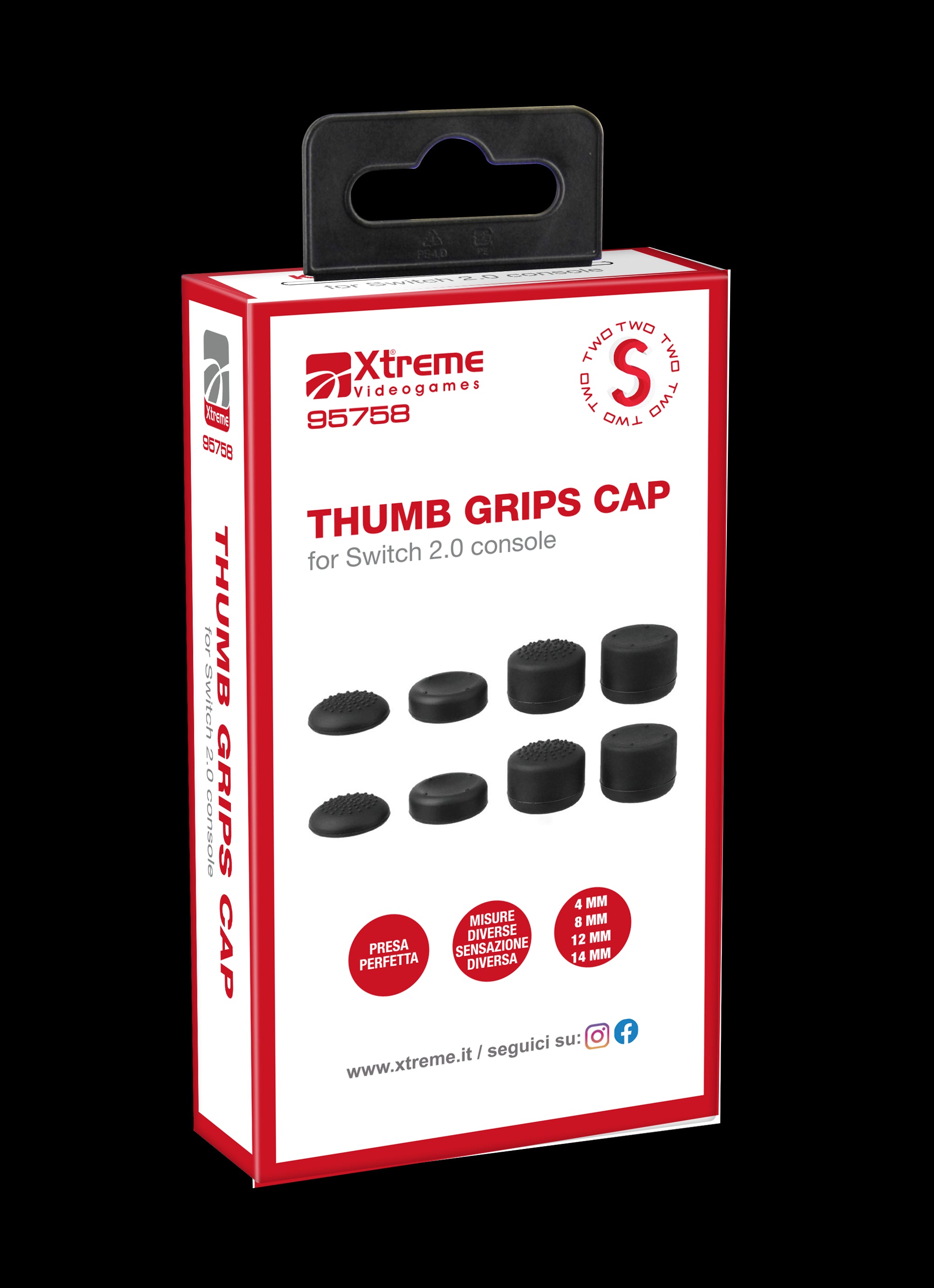 XTREME Thumbstick generous KIT 8 pcs Xtreme
