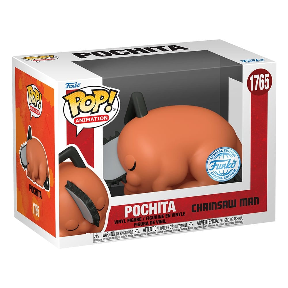FUNKO POP Chainsaw Man - 1765 Sleeping Pochita (Exclusive) 9 cm Funko