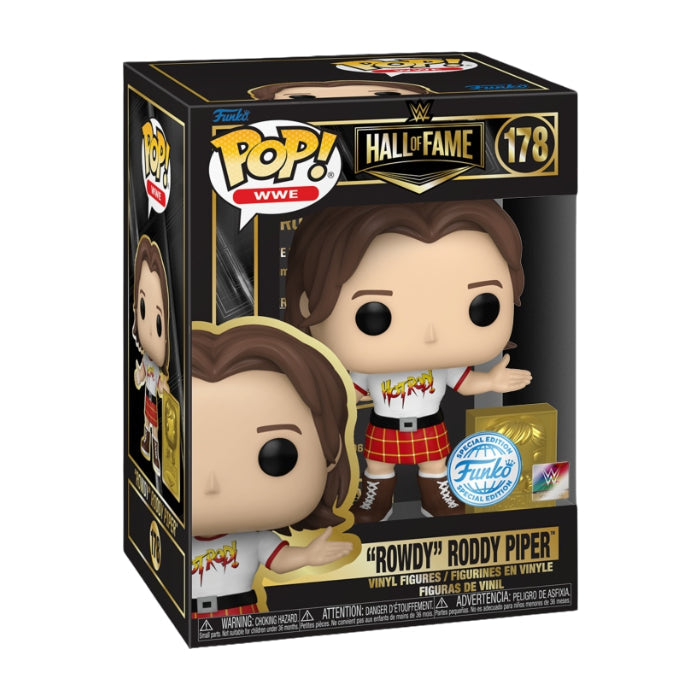 FUNKO POP WWE - 178 Rowdy Roddy Piper (Exclusive) 9 cm Funko