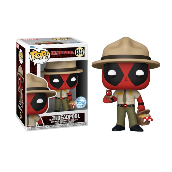FUNKO POP Marvel: Deadpool - 1347 Deadpool Park Ranger (Exclusive) 9 cm Funko