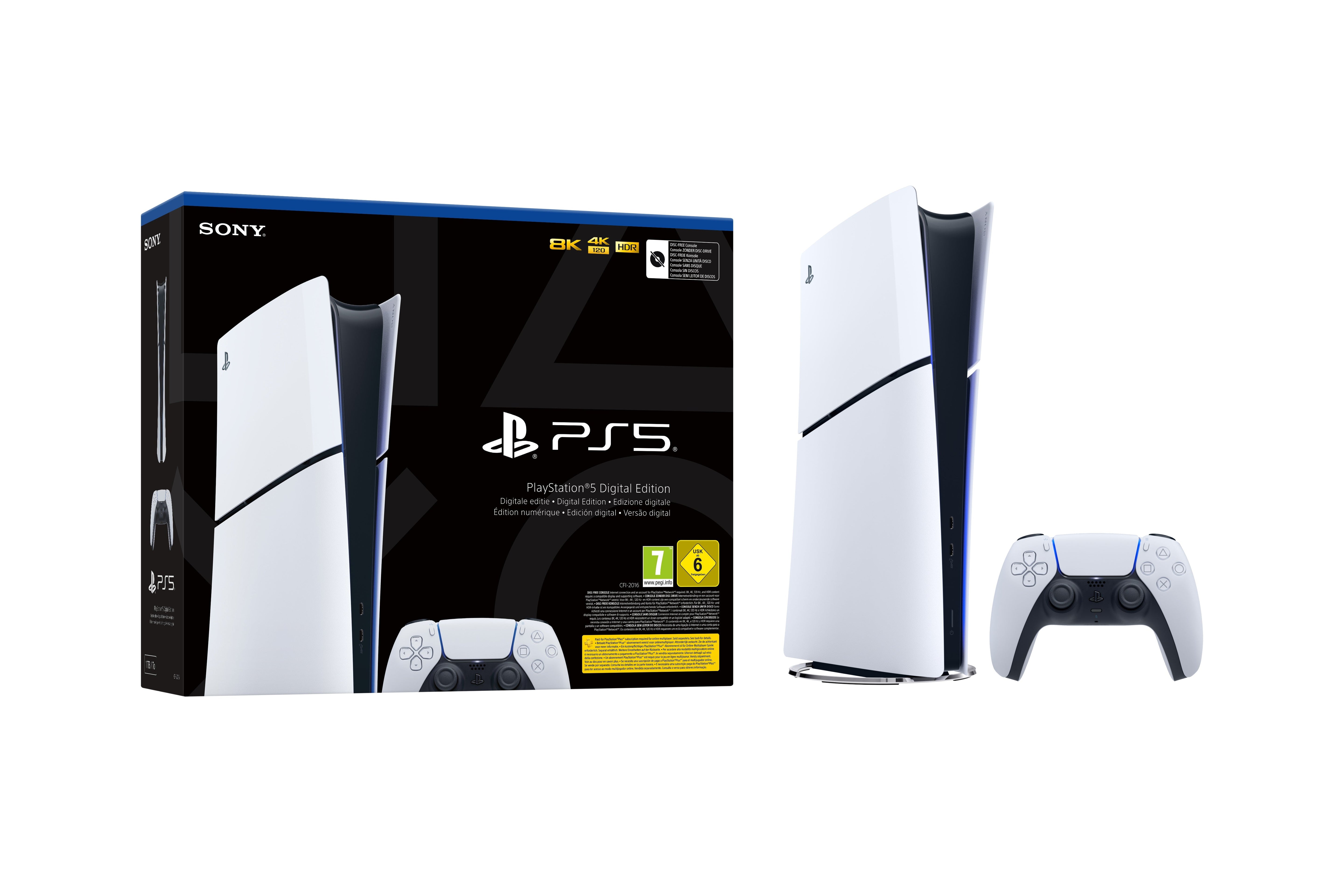 PS5 Console 1TB Digital Slim White Sony Computer Ent.