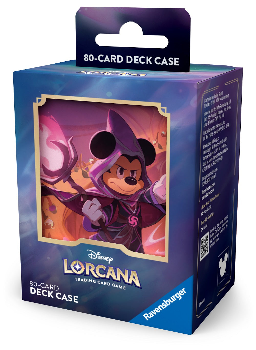 RAVENSBURGER Disney: Lorcana - Set 8 Il Regno di Jafar - Porta Mazzo - Mickey Mouse - Wayward Sorcerer Ravensburger TCG