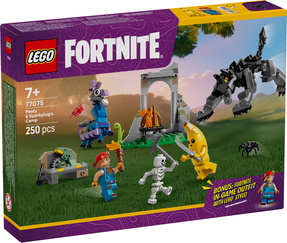 LEGO 77075 FORTNITE - Campo di Bananita e Starter - Disponibile in 2/3 giorni lavorativi LEGO