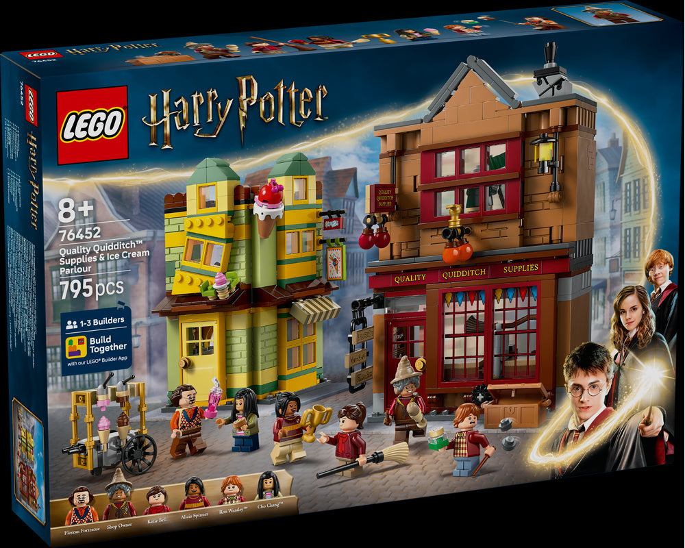 LEGO 76452 Accessori di Prima Qualità per il Quidditch e Gelateria - Disponibile in 2/3 giorni lavorativi LEGO
