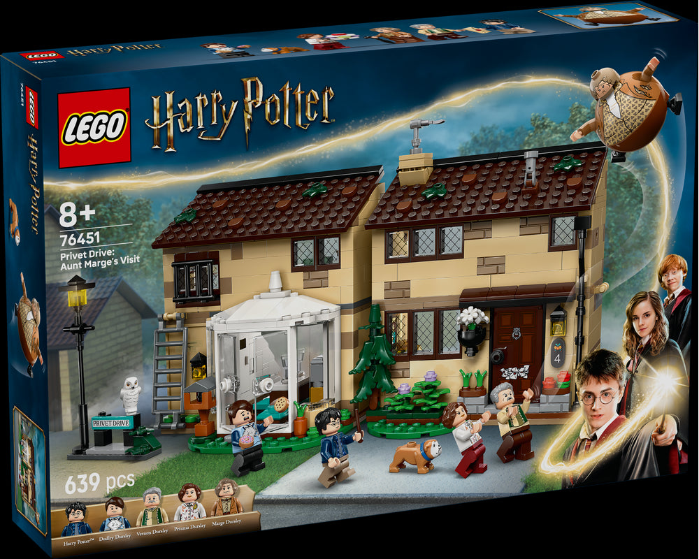 LEGO 76451 Privet Drive: la visita di zia Marge - Disponibile in 2/3 giorni lavorativi LEGO