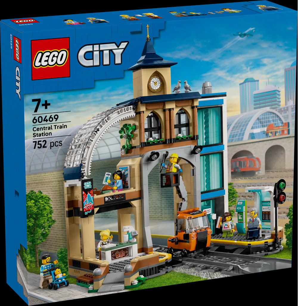 LEGO 60469 Stazione centrale - Disponibile in 2/3 giorni lavorativi LEGO