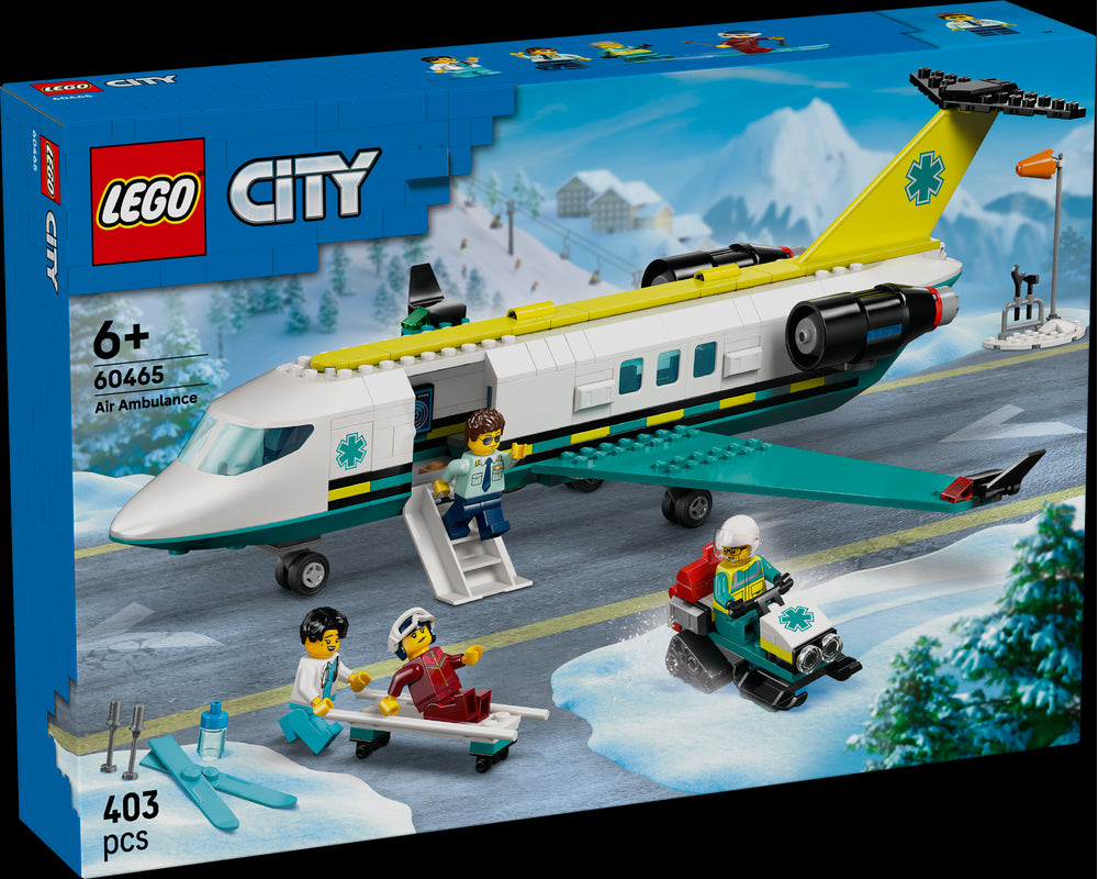 LEGO 60465 Aereo ambulanza di emergenza - Disponibile in 2/3 giorni lavorativi LEGO
