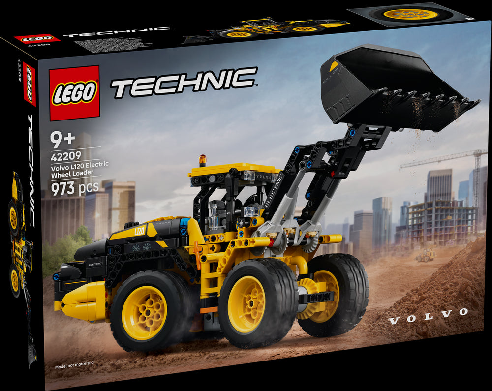 LEGO 42209 Pala gommata Volvo L120 Electric - Disponibile in 2/3 giorni lavorativi LEGO