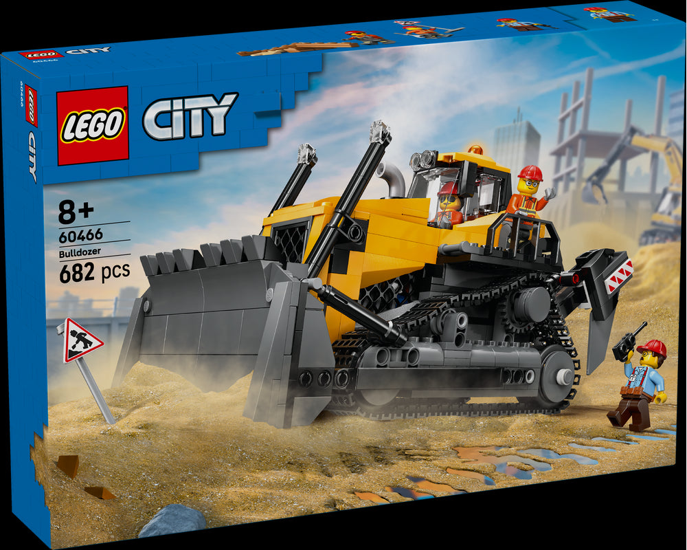 LEGO 60466 Bulldozer giallo - Disponibile in 2/3 giorni lavorativi LEGO