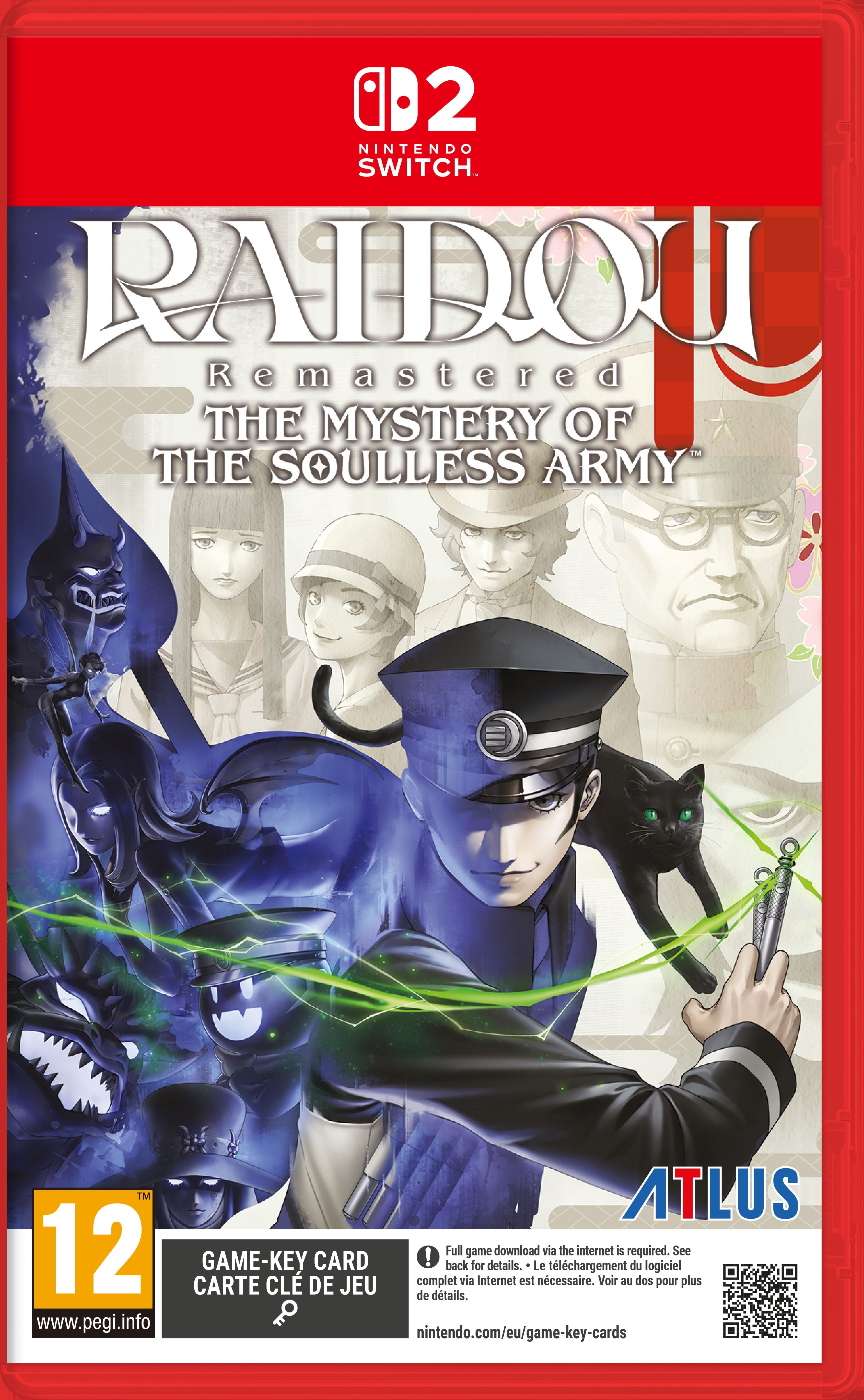 Switch 2 Raidou: Remastered - The Mystery of the Soulless Army - Disponibile in 2/3 giorni lavorativi Plaion