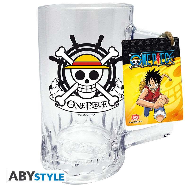ABYSTYLE ONE PIECE - Boccale "Skull - Luffy - Disponibile in 2/3 giorni lavorativi Abystyle