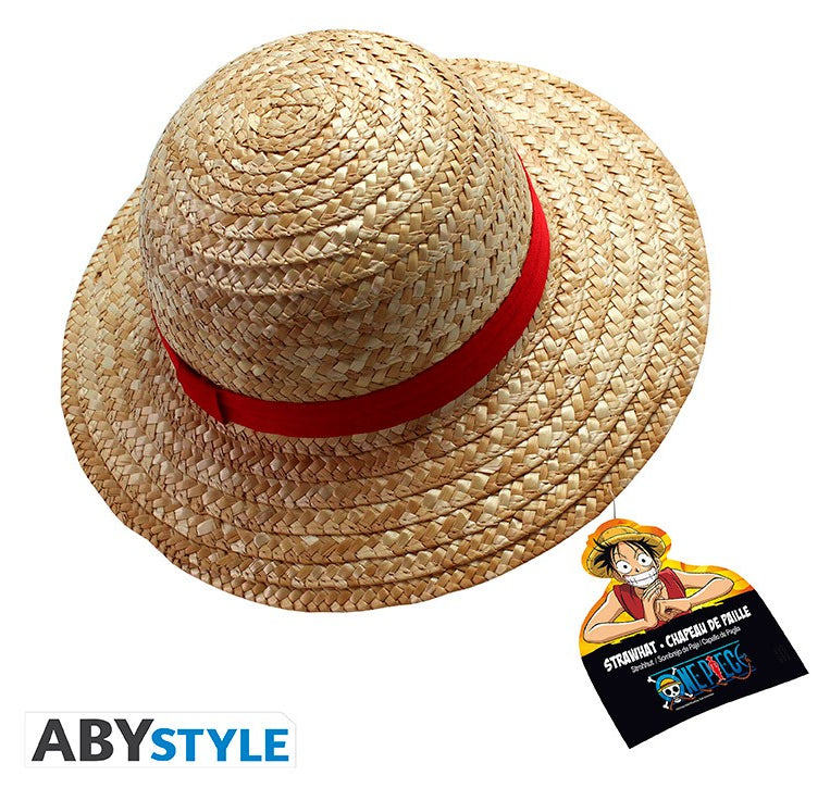 ABYSTYLE ONE PIECE - Replica Cappello di Paglia: "Luffy" (taglia da bambino) - Disponibile in 2/3 giorni lavorativi Abystyle