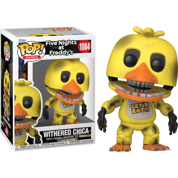 FUNKO Pop! Games: Five Nights at Freddy's - Withered Chica #1084 9 cm Funko