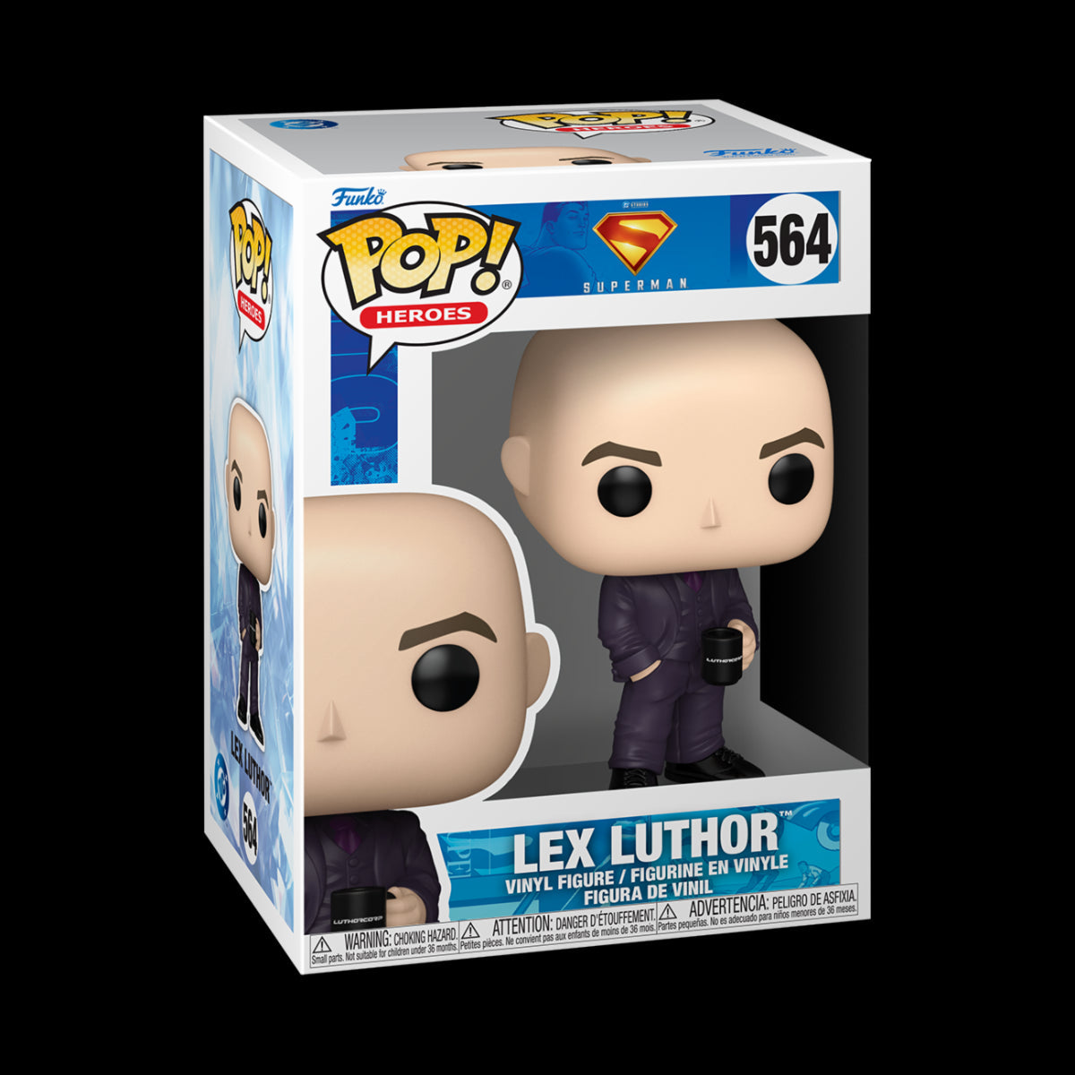 FUNKO POP DC: Superman 2025- Lex Luthor 9 cm Funko