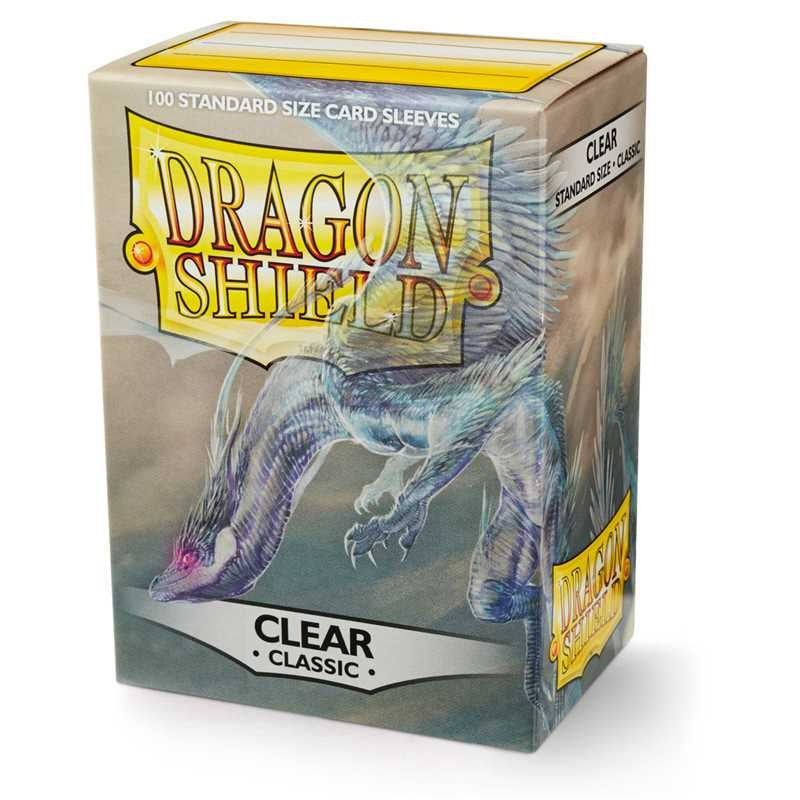 DRAGON SHIELD Standard Sleeves - Clear (100 Sleeves) Dragon Shield