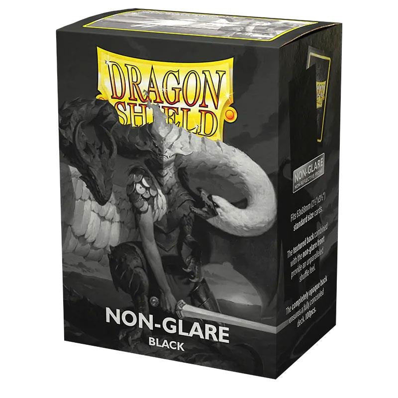 DRAGON SHIELD Matte NonGlare - Black V2 (100 Sleeves) - Disponibile in 2/3 giorni lavorativi Dragon Shield