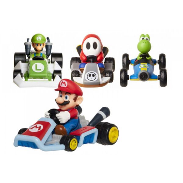 JAKKS PACIFIC NINTENDO MARIO KART RACERS PERSONAGGI ASSORTITI DISPLAY 8 PZ Jakks Pacific
