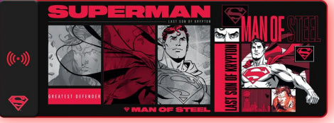 NUMSKULL Superman - Oversize Gaming Mat & Mobile Charger Numskull