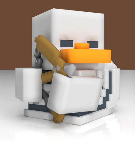NUMSKULL - Minecraft Tubbz 1st ED Skeleton Numskull