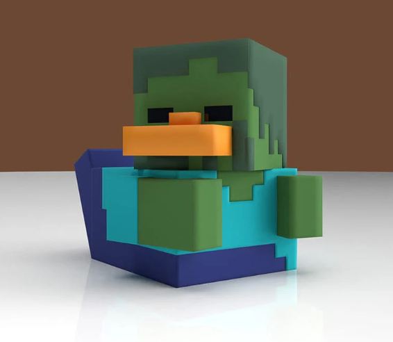 NUMSKULL - Minecraft Tubbz 1st ED Zombie Numskull