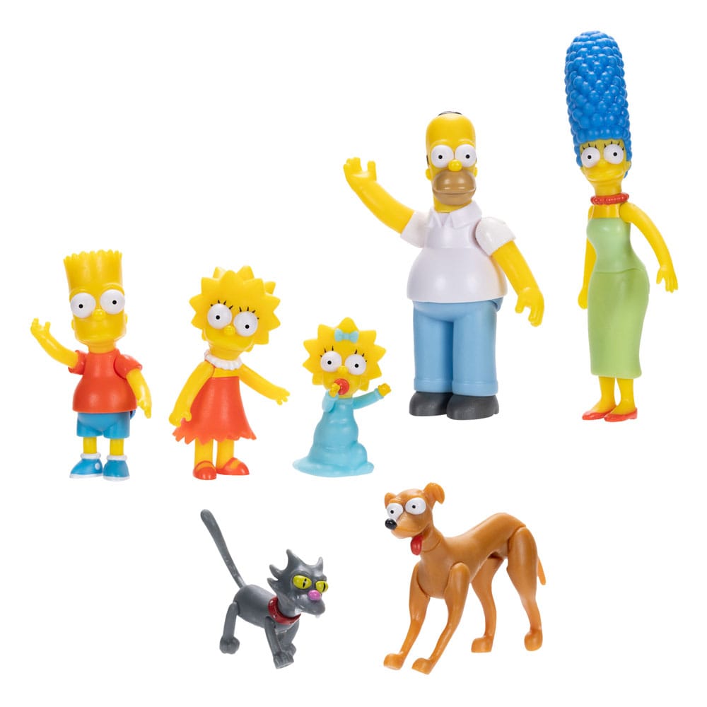 JAKKS PACIFIC The Simpsons personaggi articolati 6 cm multipack Wave 1 Jakks Pacific
